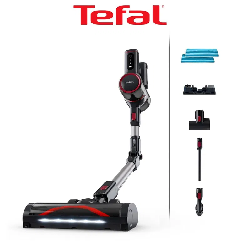 TEFAL TY6T90TR X-Force Flex 8.60 Max Aqua Kablosuz Şarjlı Dikey Süpürge