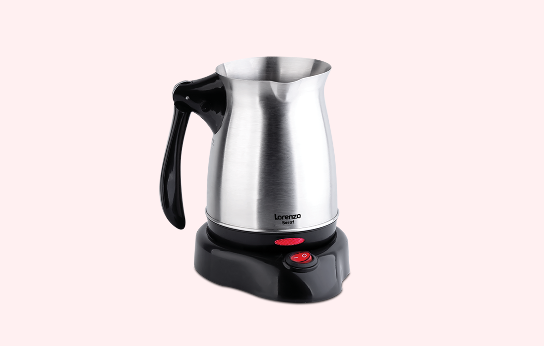 Lorenzo Seraf Katlanır Çelik Cezve