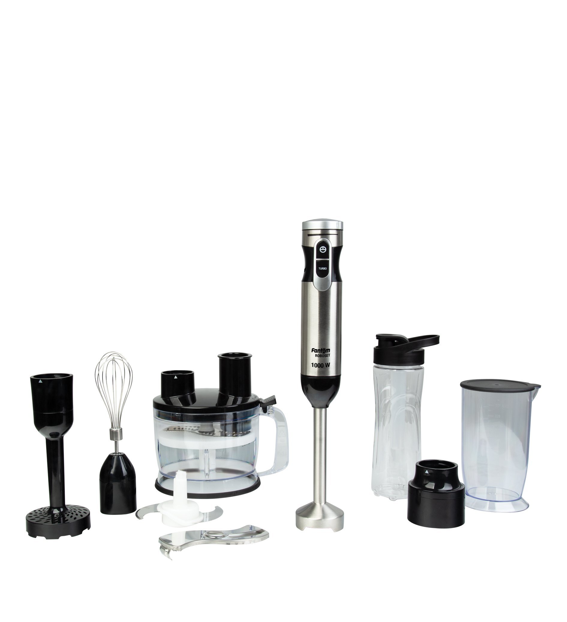 FANTOM BL-1000 ROBOSET İNOX 1000W KOMPLE BLENDER SETİ
