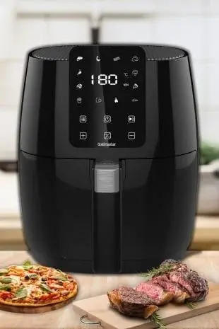 Goldmaster Porto Dijital Dokunmatik 10 Ön Ayarlı 4.5 Litre Airfryer Yağsız Kızartma Sıcak Hava Fritöz