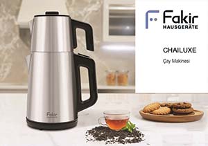 FAKİR CHAILUXE İNOX 1650W ÇELİK ÇAY MAKİNESİ