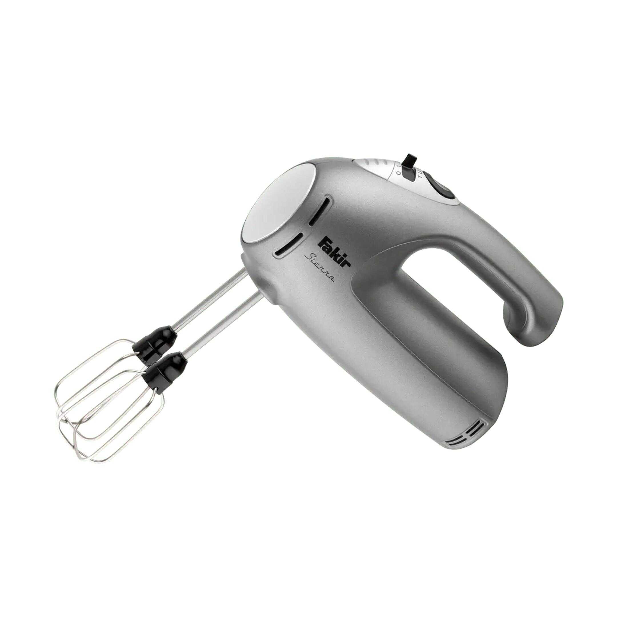 FAKİR Sierra Turbo 4 Kademeli El Mikseri Silver Stone