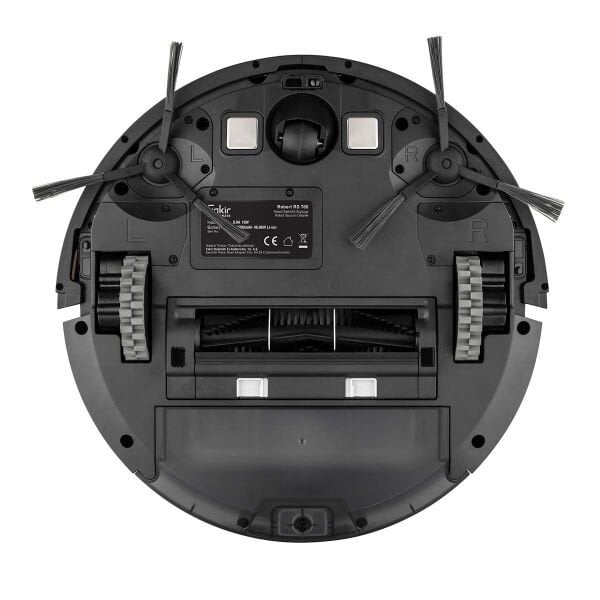 FAKİR Robert RS 760 Siyah Akıllı Robot Süpürge