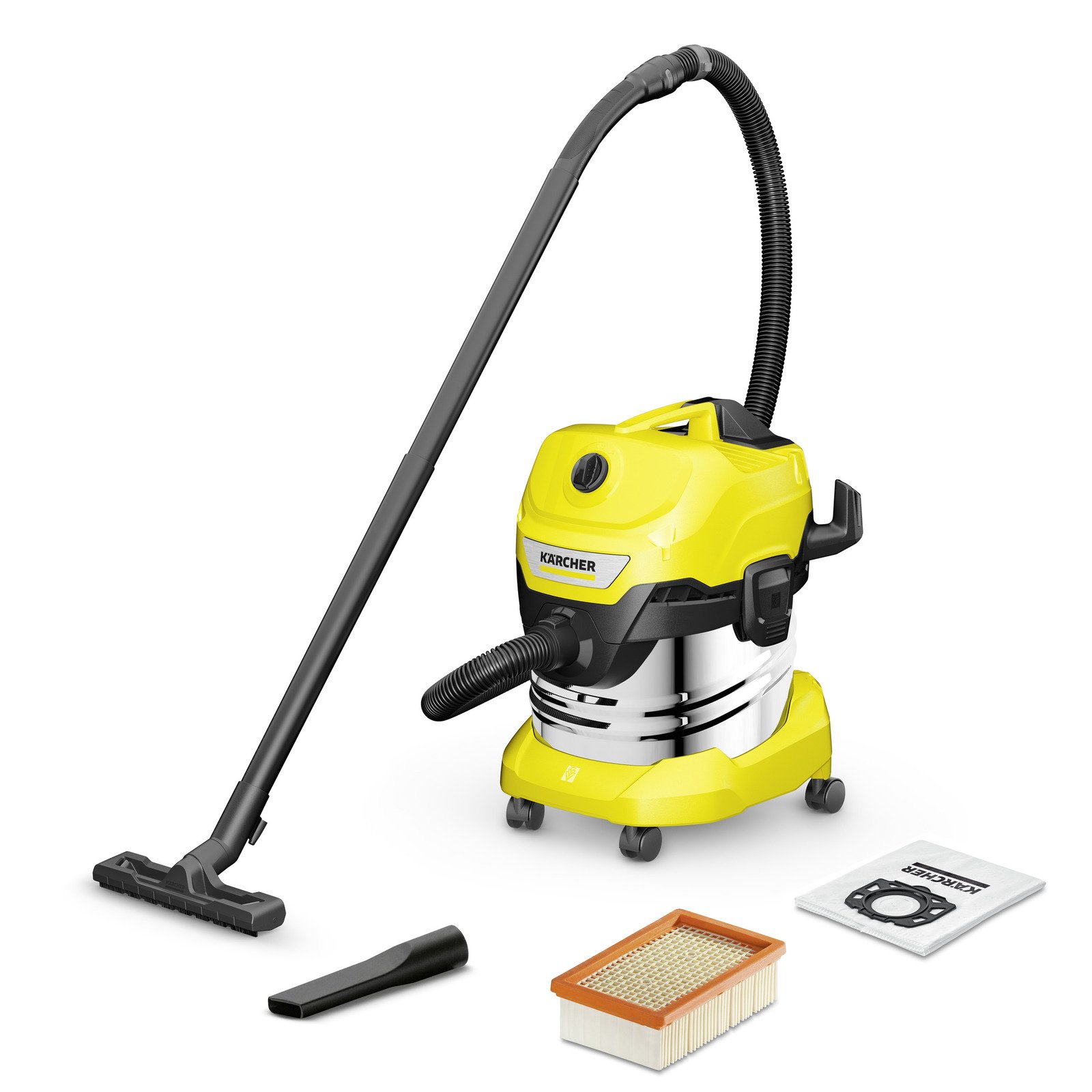 KARCHER WD4 P V-20/5/22 1000W ISLAK KURU SÜPÜRGE