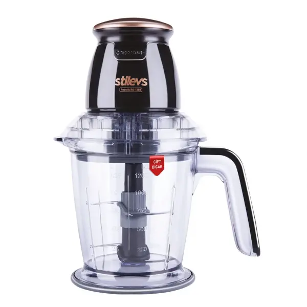 Stilevs Robotik Ro-1250 Mega Doğrayıcı - Siyah-Bakır