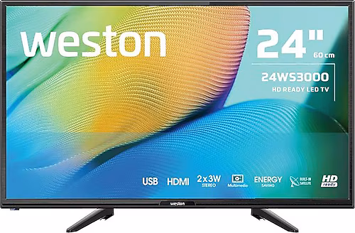 WESTON 24WS3000 24'' 61CM HD UYDULU LED TV