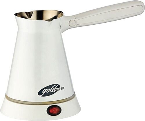 Goldmaster GM-7324B Sohbet Beyaz Çelik Elektrikli Cezve