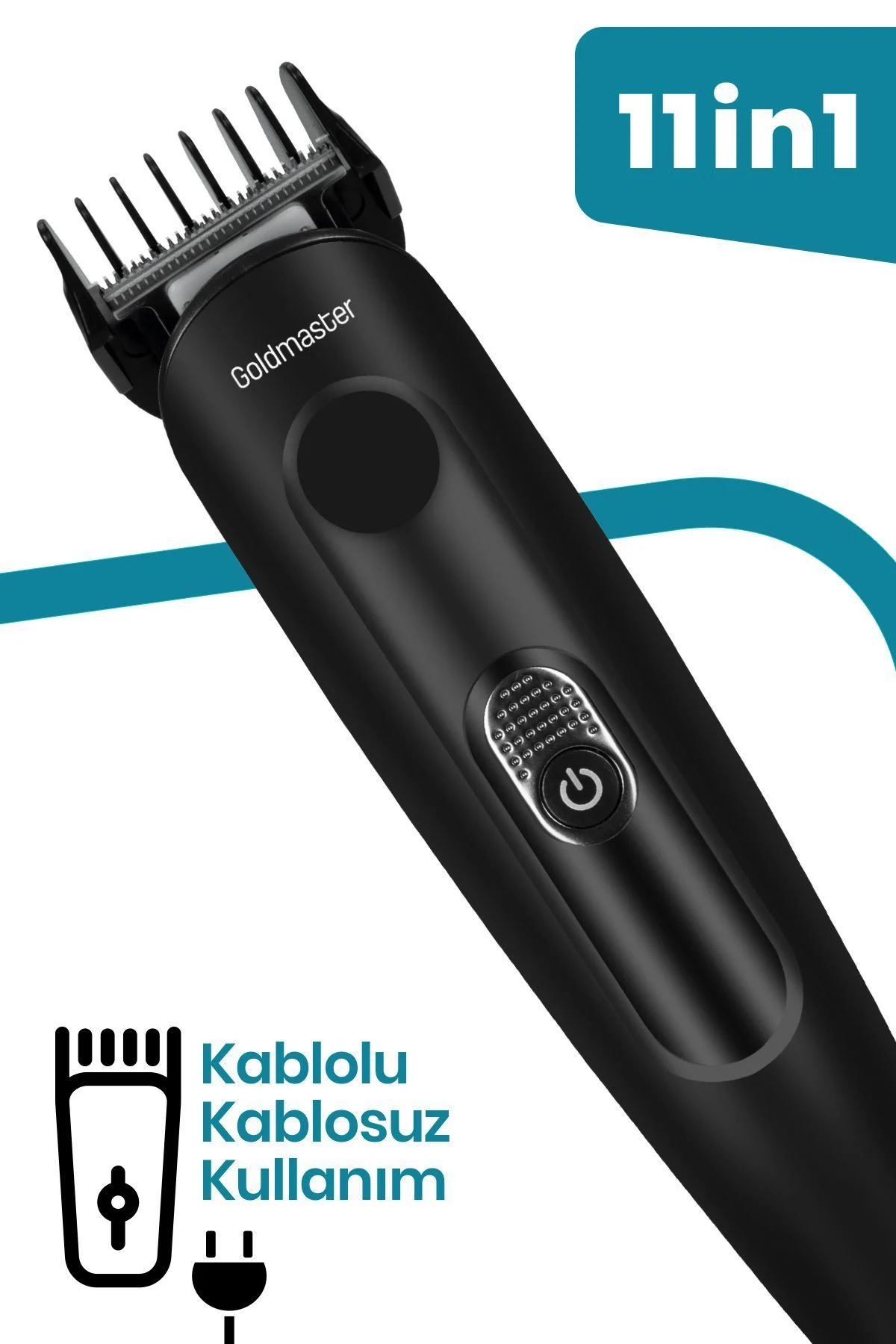 Goldmaster İdol GM8173 11in1 Erkek Bakım Seti