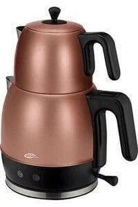 GOLDMASTER BY-5323K MAXİ DEMRE KIRMIZI ÇELİK ÇAY MAKİNESİ