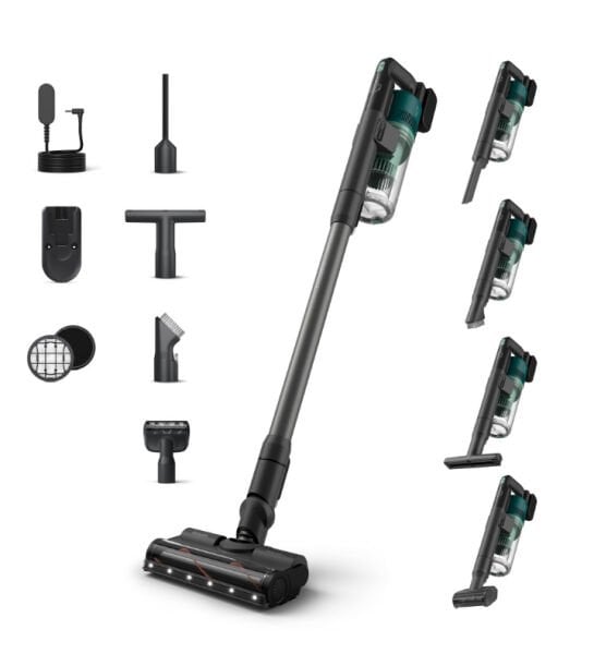 Philips Xc6456/10 Islak Kuru Dikey Şarjlı Süpürge + Hda150/61 Kahve Hediyeli