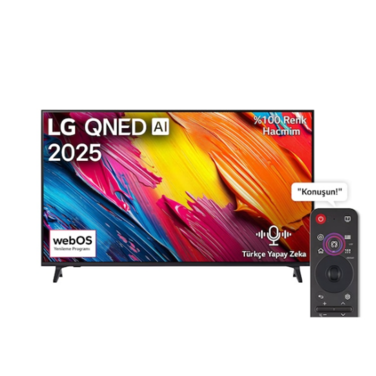 LG 65QNED70A6A 65 inç 165 Ekran Uydu Alıcılı Smart 4K Qned Tv