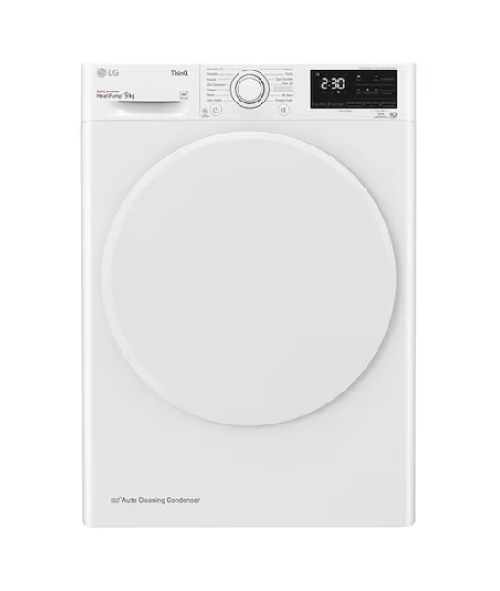 LG RH90V3AV0N 9KG BEYAZ ISI POMPALI ÇAMAŞIR KURUTMA MAKİNESİ