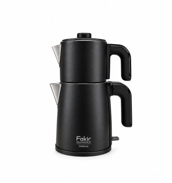 Fakir Chainox 1800 W Çelik Demlikli Antrasit Çay Makinesi