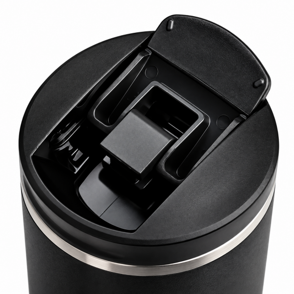STANLEY THE TRANSİT FLİPTOP MUG 0,59LT SİYAH MUG TERMOS