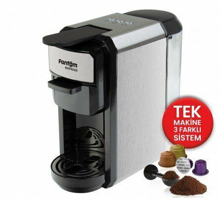 FANTOM MIXPRESSO KS-1450 SİYAH MISSCOFFEE ESPRESSO KAPSUL KAHVE MAKİNESİ