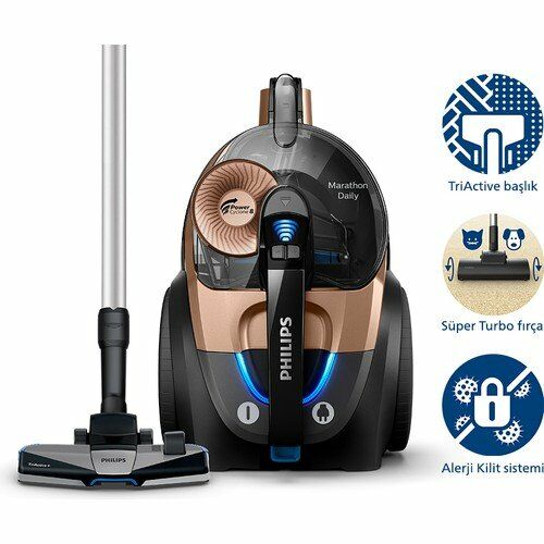 PHILIPS XB7151/07 MARATHON DAILY TOZ TORBASIZ SÜPÜRGE