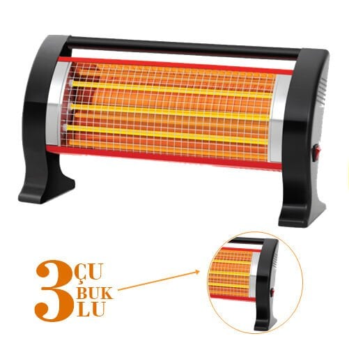 Minisan Dp1200Q 1200W Quartz Isıtıcı