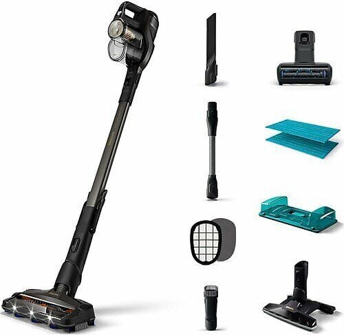 PHILIPS XC8349/01 AQUA PLUS 25.2V DİKEY ŞAJLI SÜPÜRGE