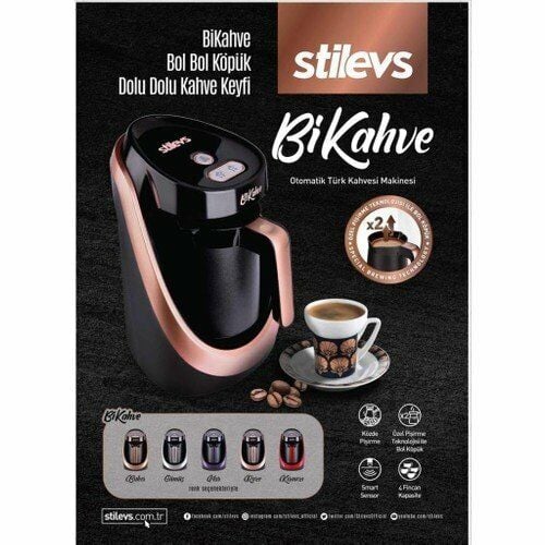 STİLEVS BİKAHVE BAKIR OTO. TÜRK KAHVE MAKİNESİ