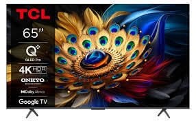 TCL 65C655 65'' 165CM UYDULU 4K UHD GOOGLE QLED TV