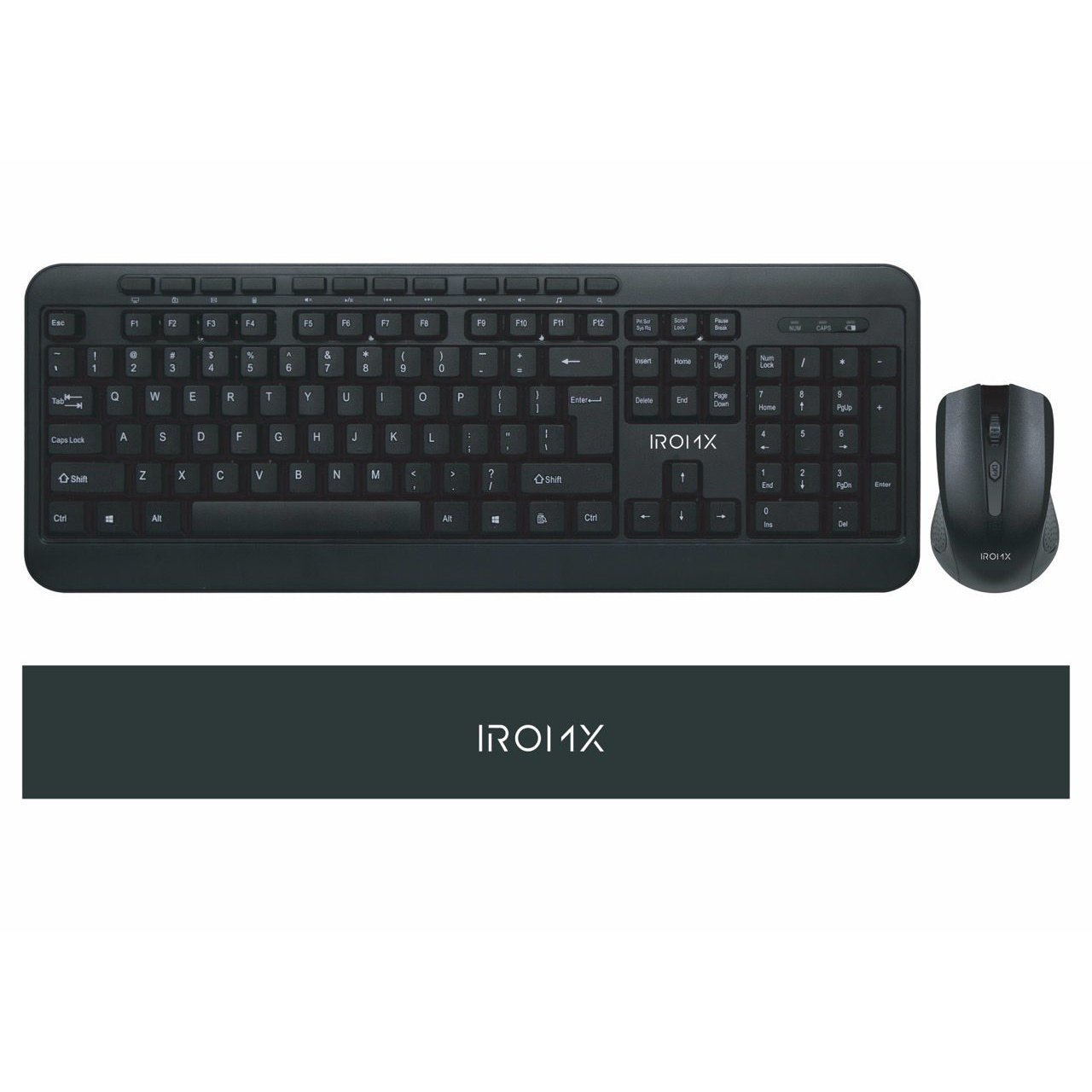 IROMX SWM30C SİYAH KABLOSUZ M.M. KALAVYE + MOUSE SET