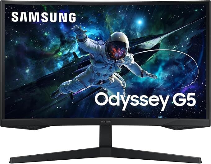 SAMSUNG LS27CG552EUXUF ODYSSEY G55C 27'' 1MS 165HZ HDMI DP VA QHD CURVED FREESYNC MONİTÖR